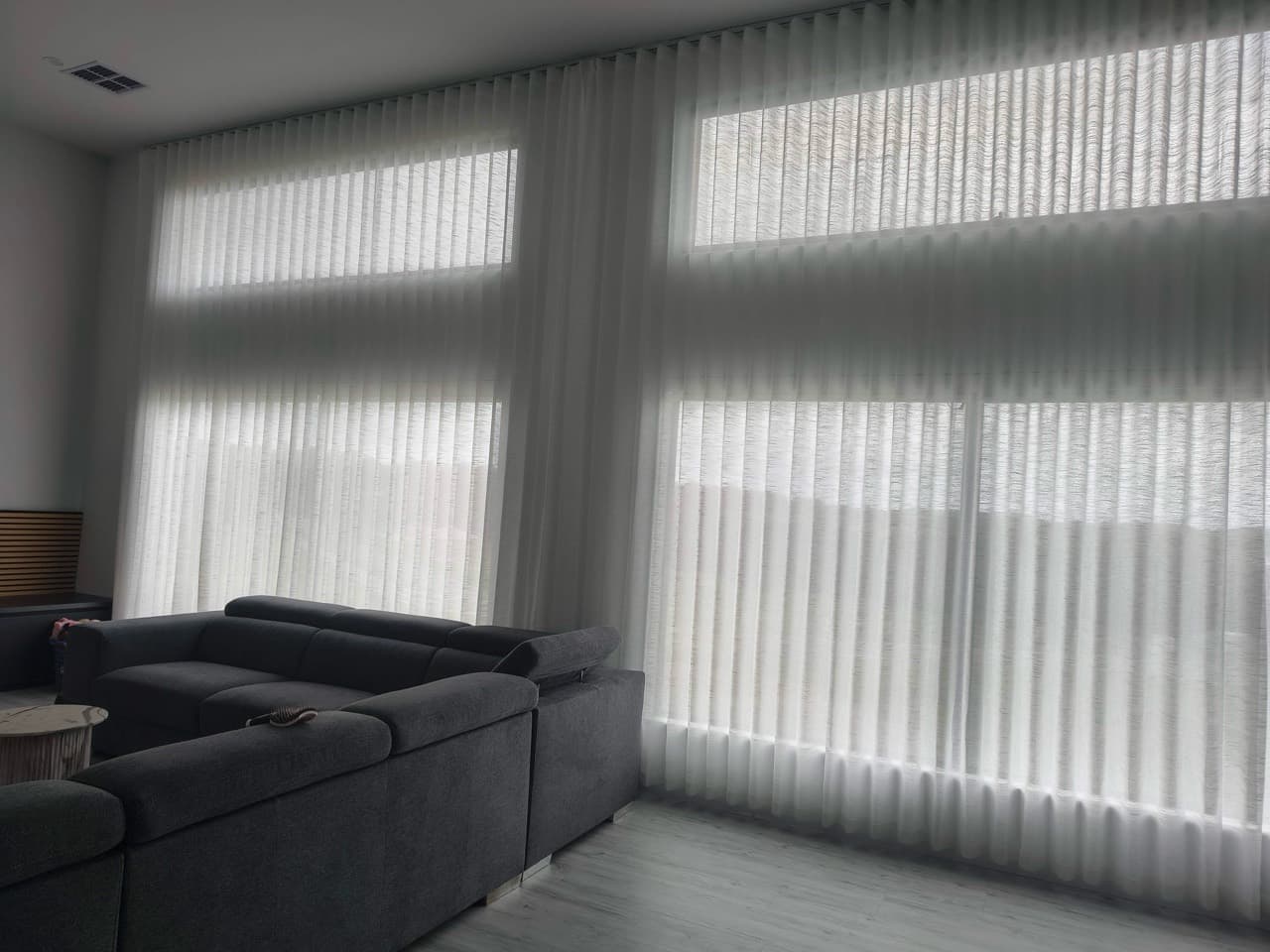 Sheer Curtains in a Living Space