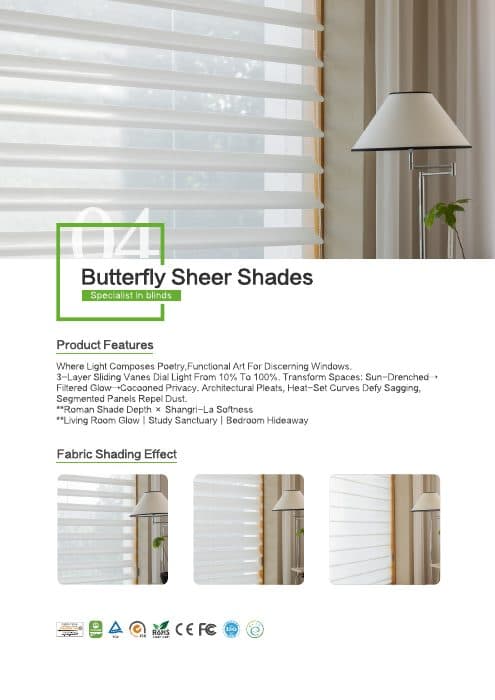 Butterfly Blinds Product Guide cover