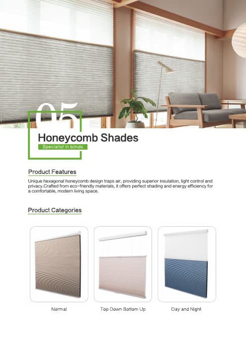 Honeycomb Shades Product Guide cover